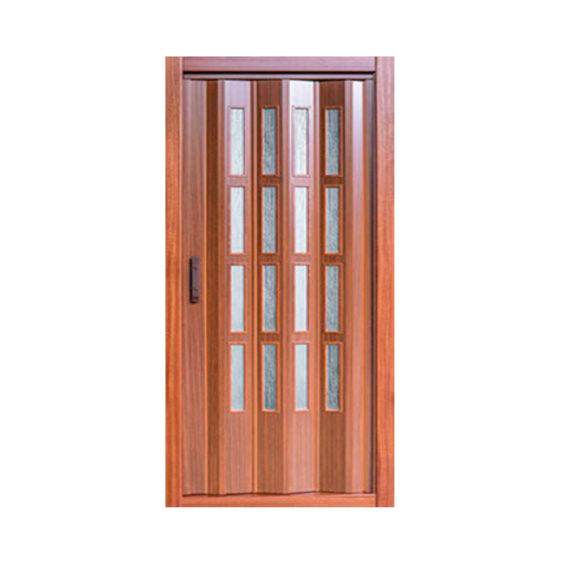 puerta plegable pvc cristal