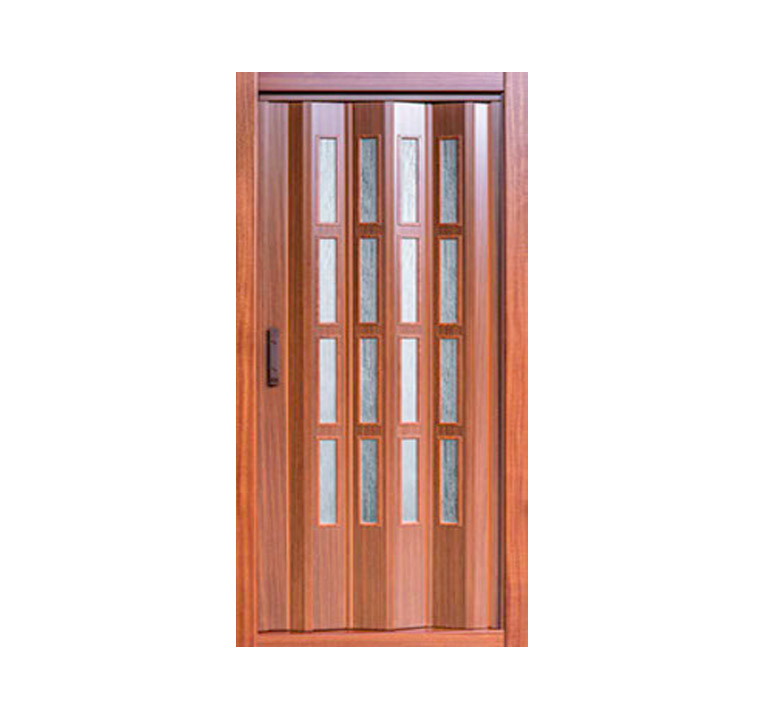 puerta plegable pvc cristal